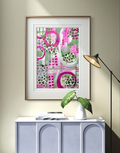 He Loves Me Fine Art Giclée Print