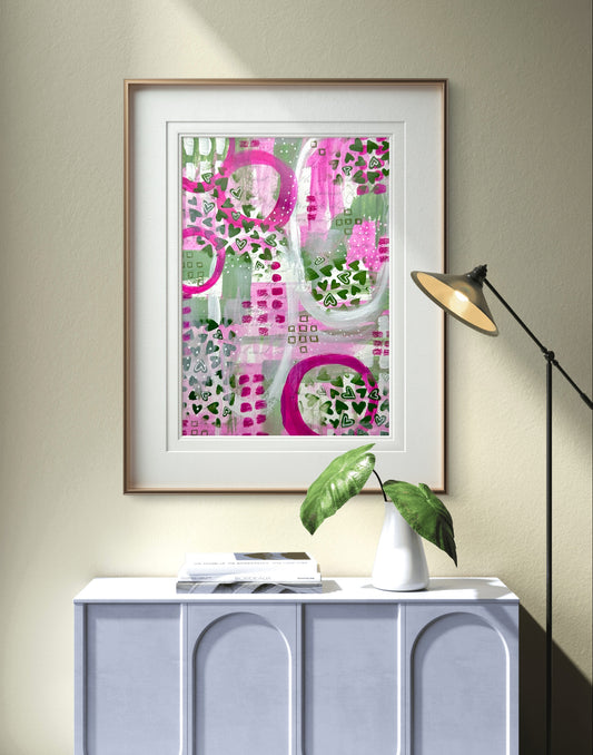He Loves Me Fine Art Giclée Print