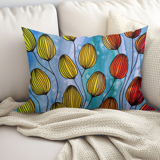 In the Flow Artisan Lumbar Pillow Case