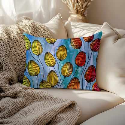 In the Flow Artisan Lumbar Pillow Case