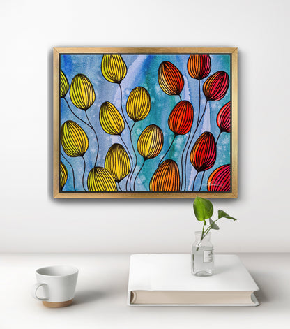 In the Flow Fine Art Canvas Print