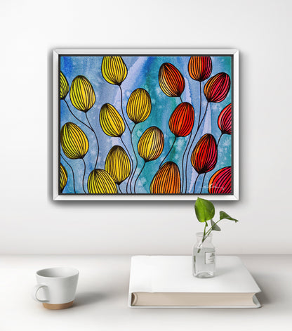 In the Flow Fine Art Canvas Print