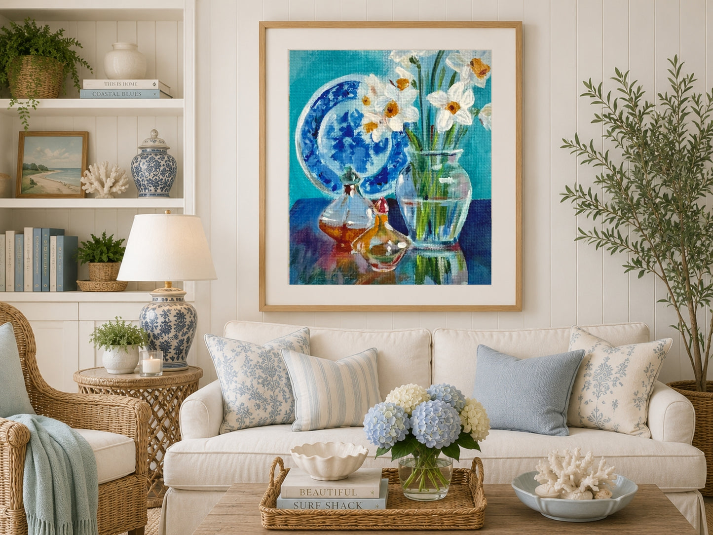 Morning Joy Fine Art Giclée | Original Daffodil Still Life Painting | Christian Fine Art by Lori Anderson-Datus