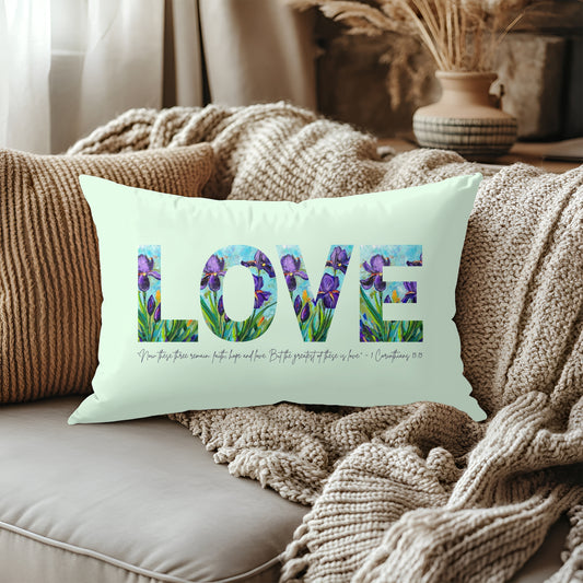 Love Artisan Lumbar Pillow Case