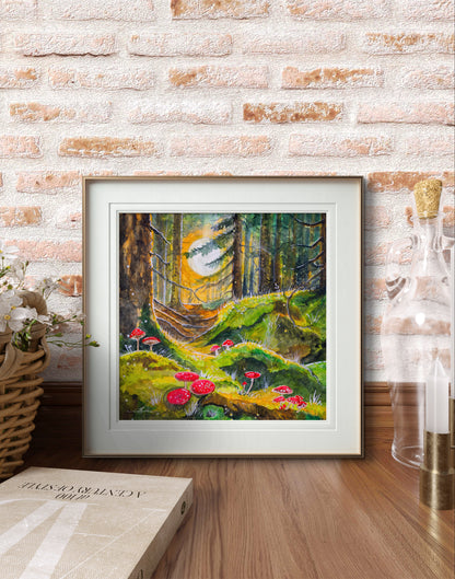 Whispering Woods Fine Art Giclée Print