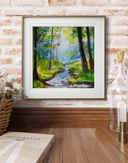 Path of Peace Fine Art Giclée Print