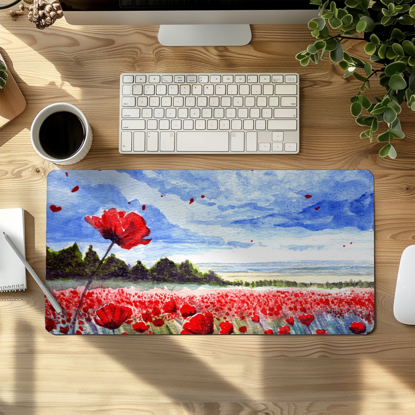 Fields of Freedom Desk Pad