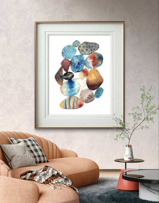 Rocks of Remembrance Fine Art Giclée Print