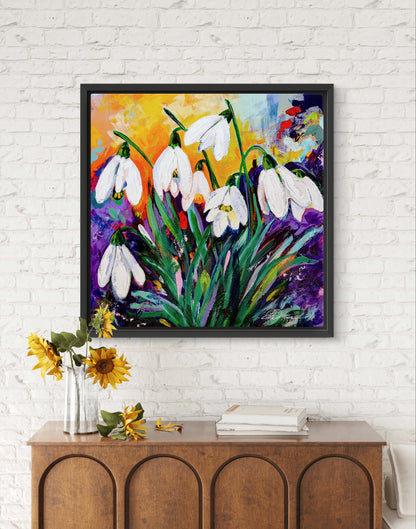 Hope in Bloom Fine Art Canvas Print