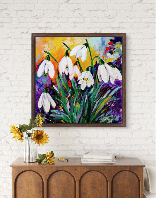 Hope in Bloom Fine Art Canvas Print