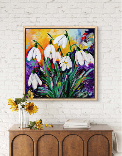 Hope in Bloom Fine Art Canvas Print