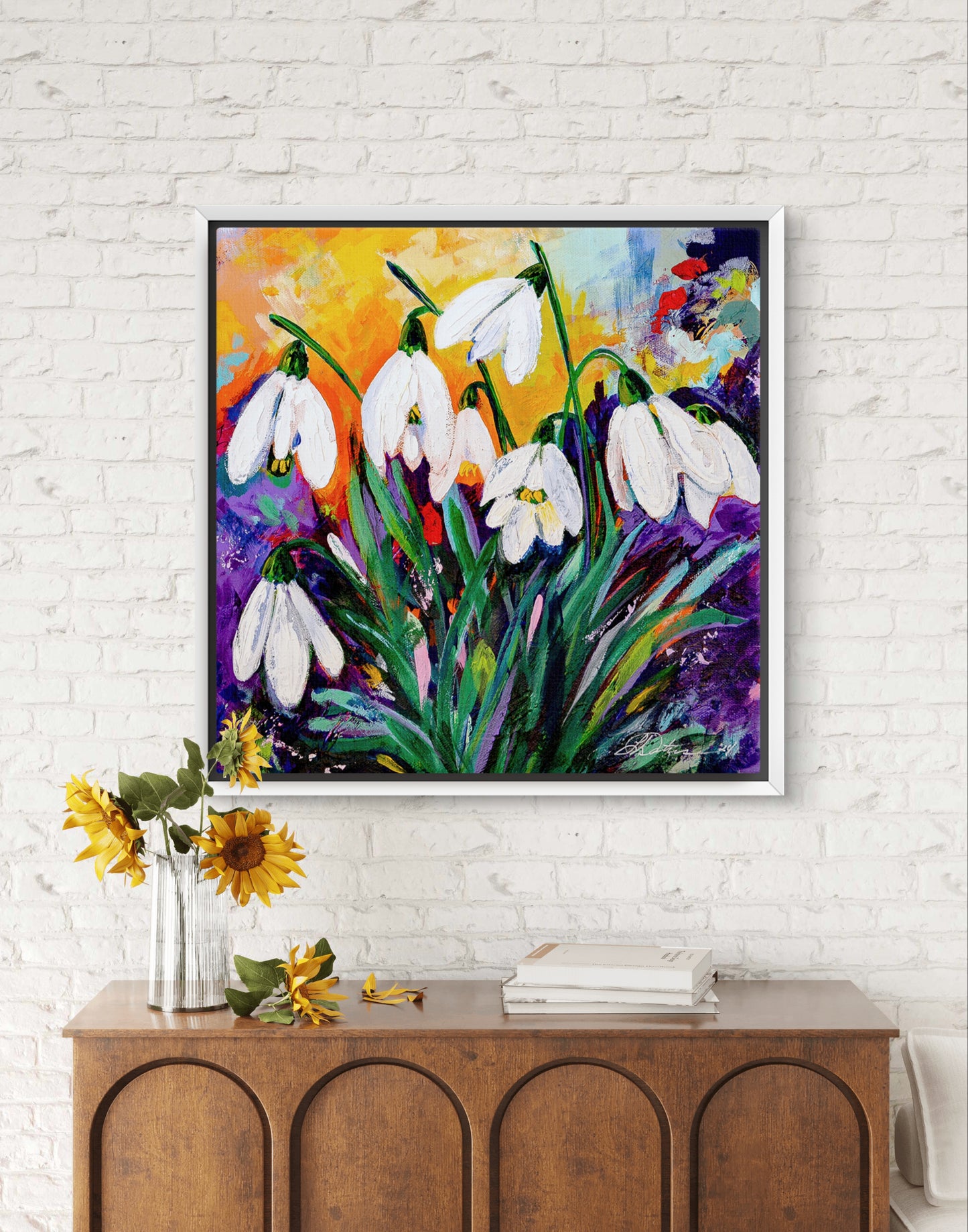 Hope in Bloom Fine Art Canvas Print