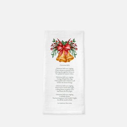 Christmas Bells Tea Towel