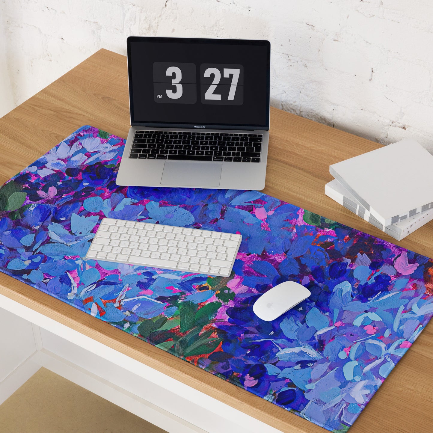 Hydrangea Harmony Desk Pad