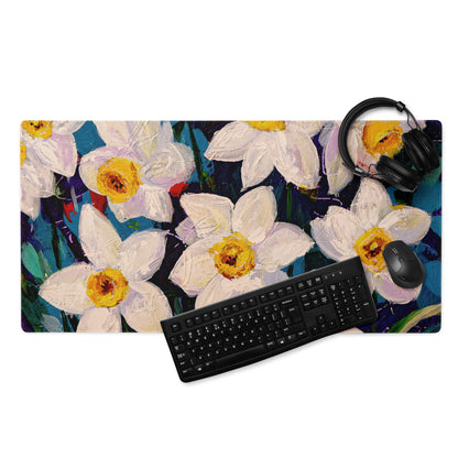 Daffodil Delight Desk Pad